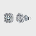 Diamond Radiance Square Halo™ Earrings