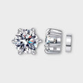 Diamond Radiance Magnetic Stud™ Moissanite Earrings