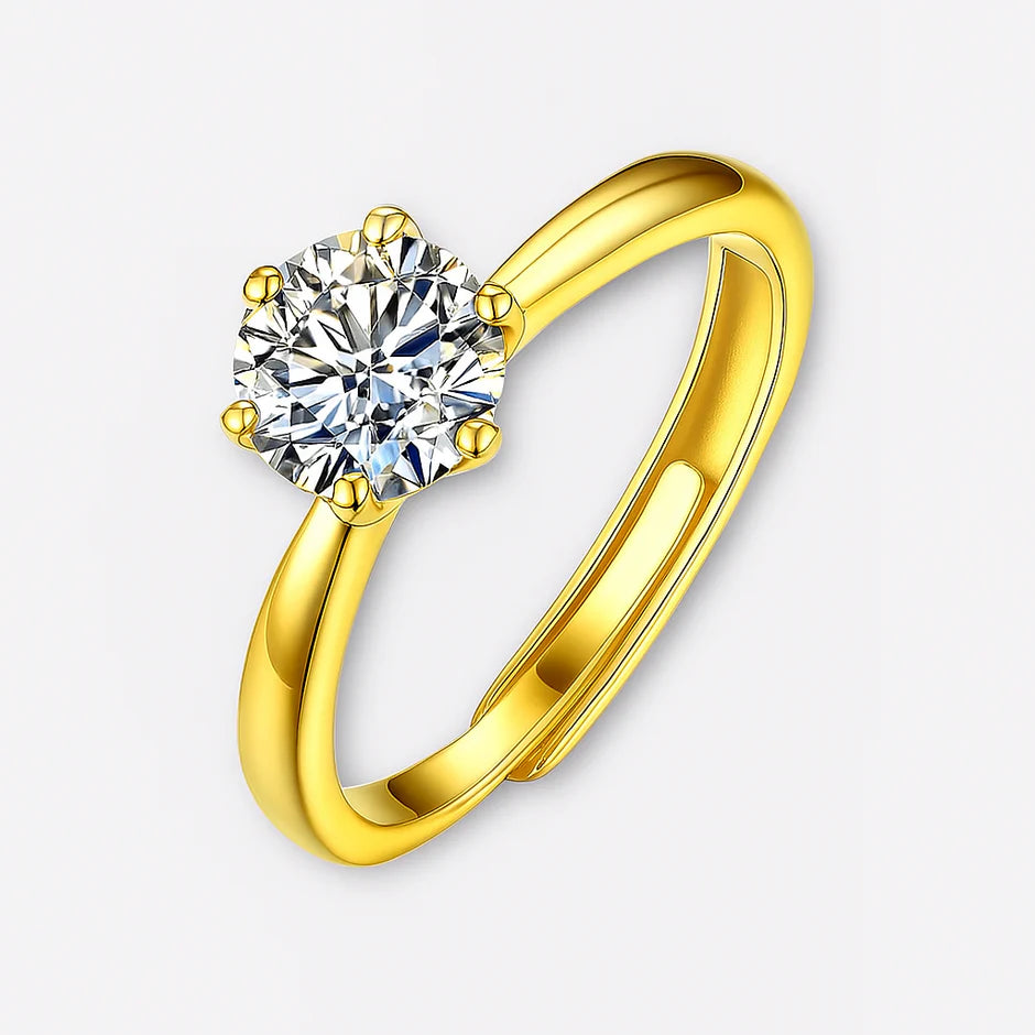 Diamond Radiance™ Moissanite Ring