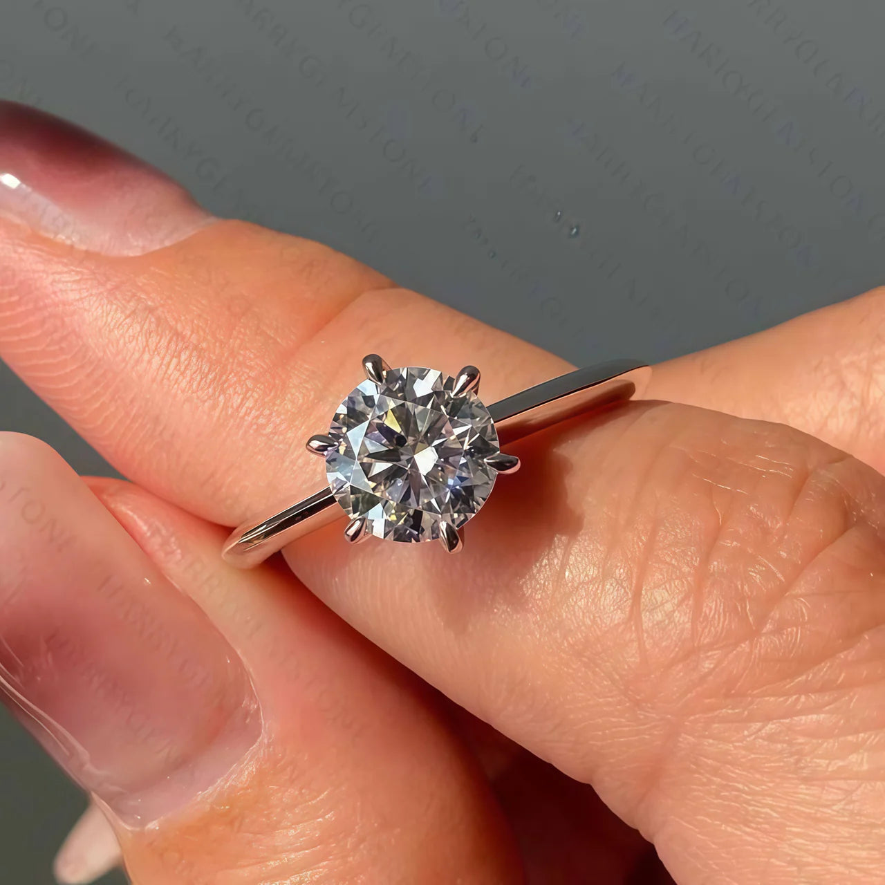 Diamond Radiance™ Moissanite Ring