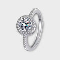 Diamond Radiance Halo™ Moissanite Ring