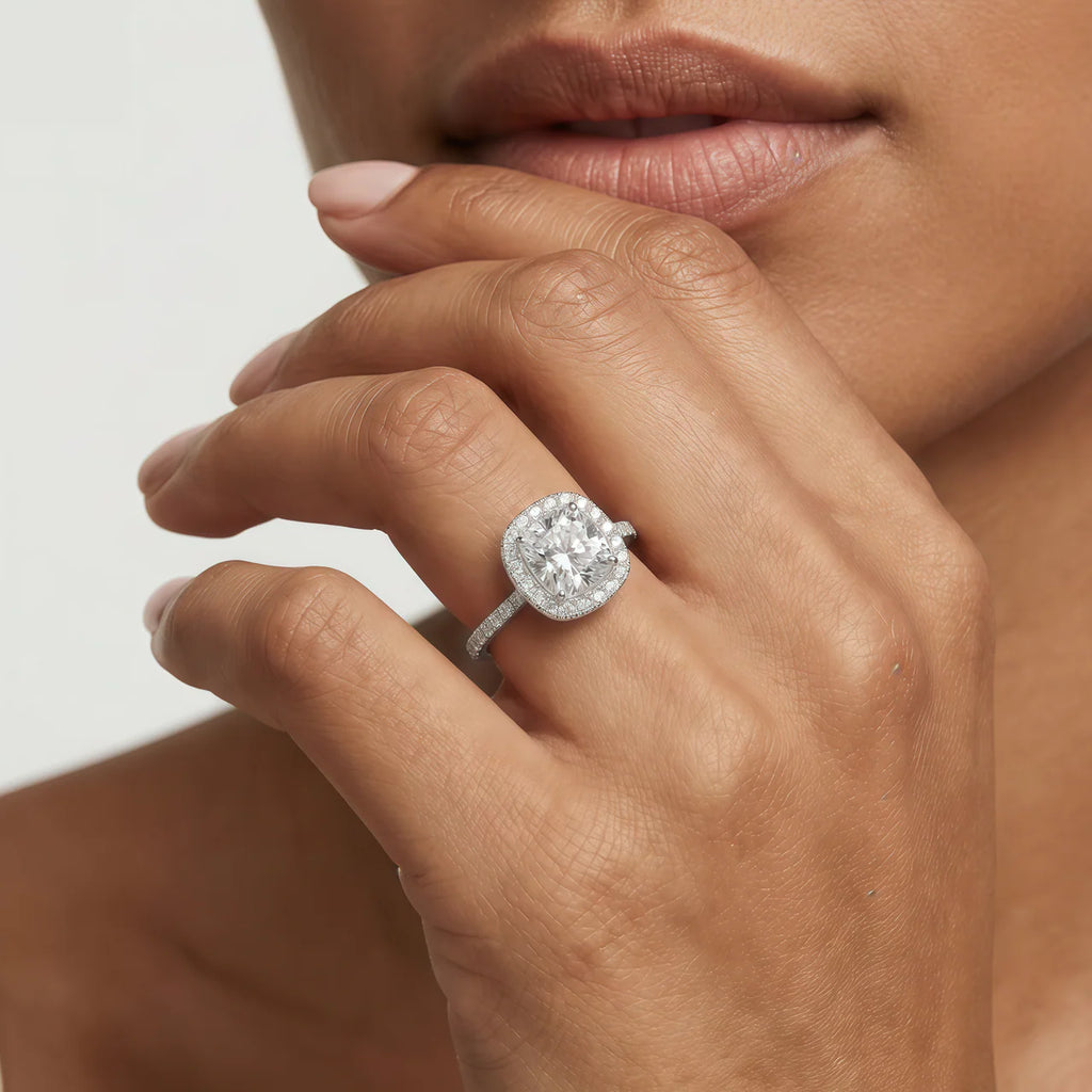 Diamond Radiance Square Halo™
