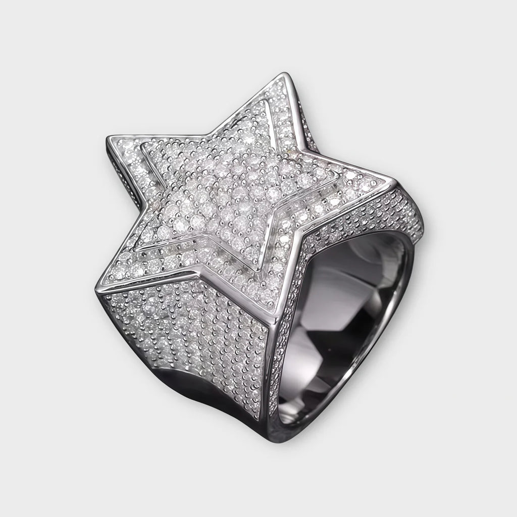 Diamond Star™ Moissanite Ring