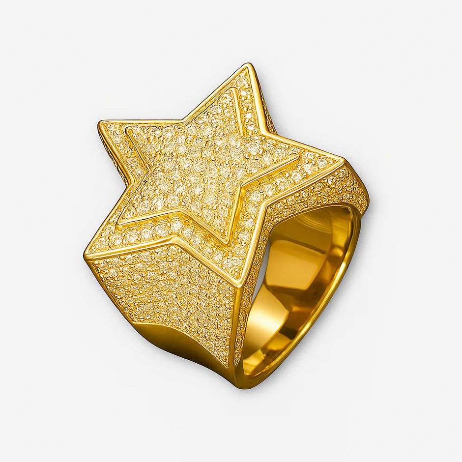 Diamond Star™ Moissanite Ring