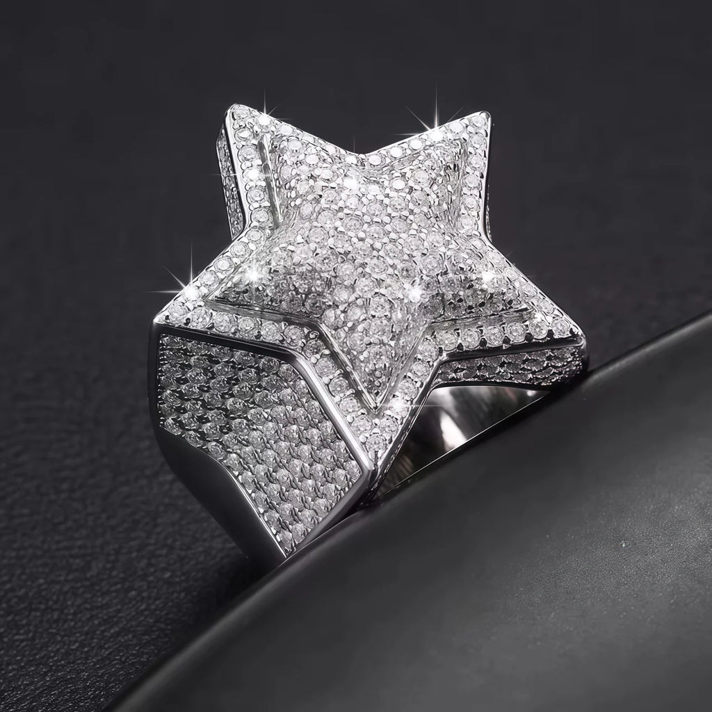 Diamond Star™ Moissanite Ring