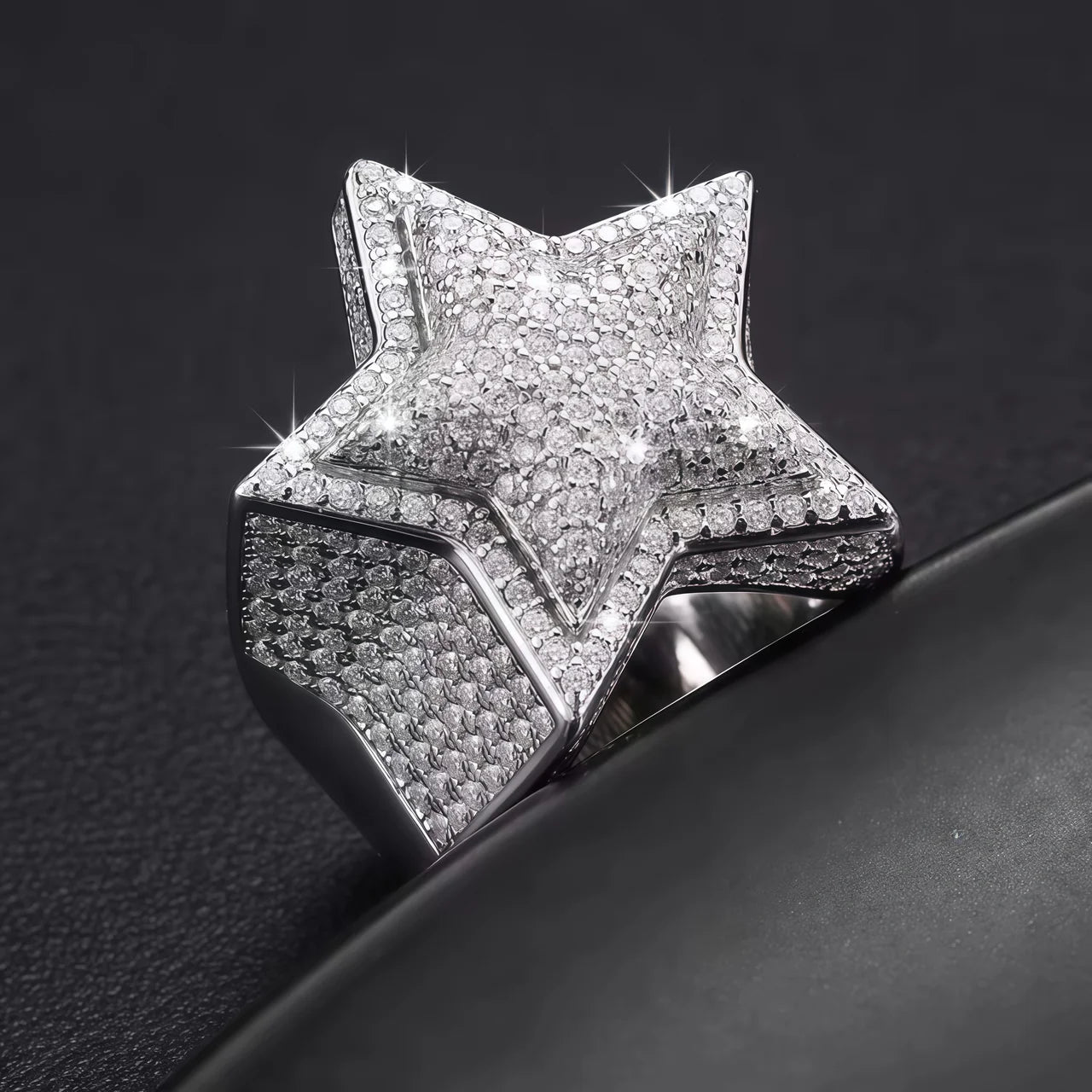 Diamond Star™ Moissanite Ring