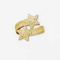 Diamond Shooting Star™ Moissanite Ring
