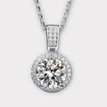 Diamond Radiance Halo™ Moissanite Necklace