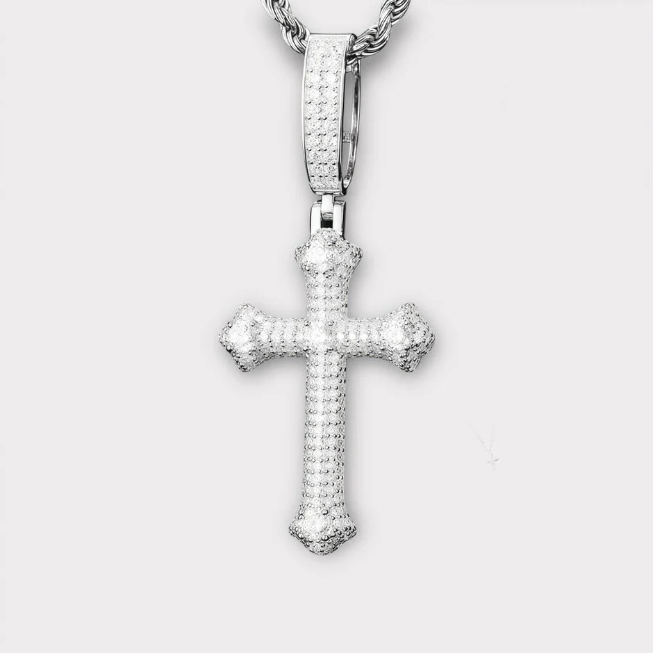 Diamond Celestial Cross ™ Moissanite Necklace