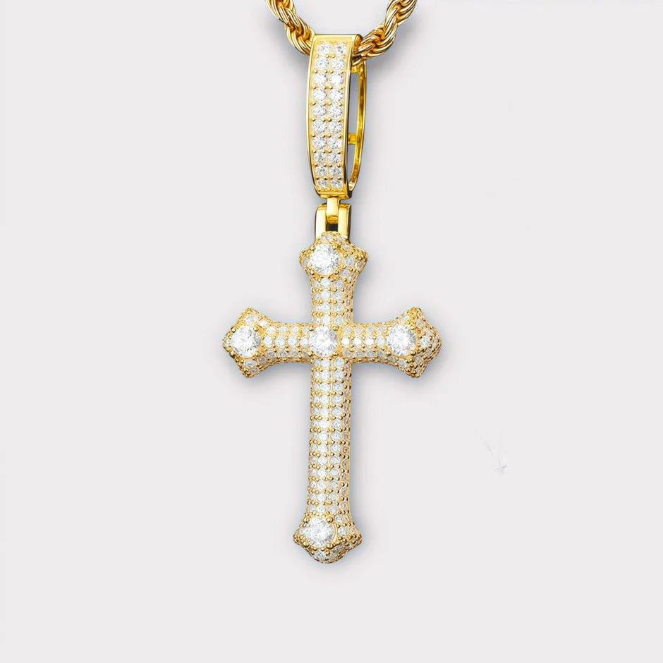 Diamond Celestial Cross ™ Moissanite Necklace