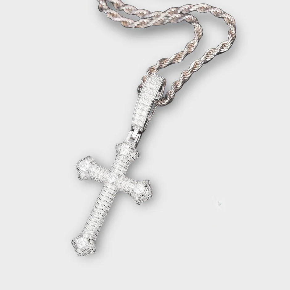 Diamond Celestial Cross ™ Moissanite Necklace