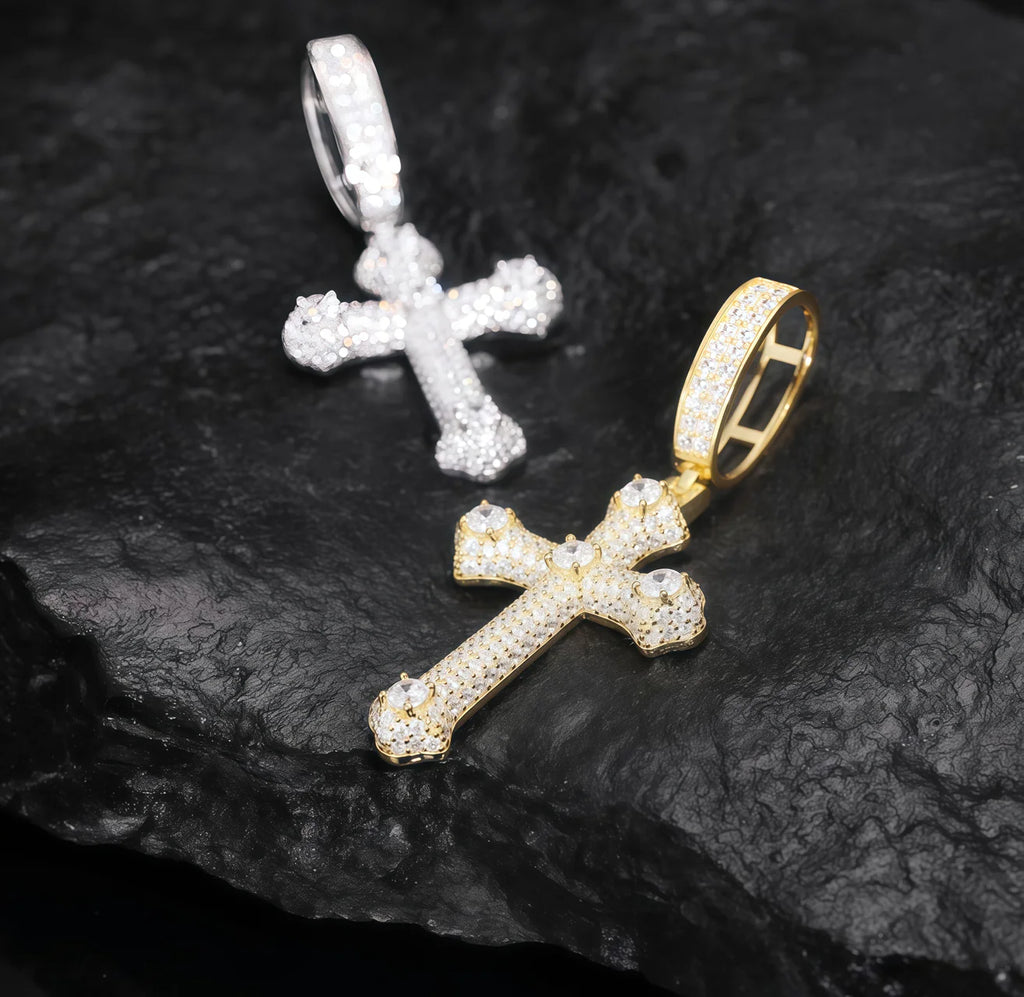 Diamond Celestial Cross ™ Moissanite Necklace