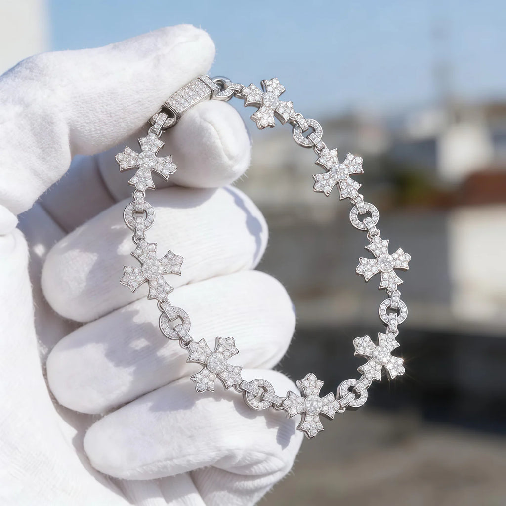 Diamond Cross™ Moissanite Bracelet