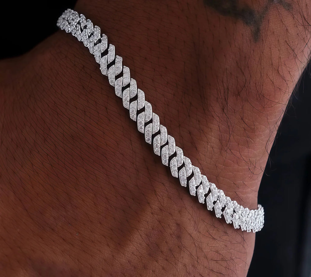 Diamond Cuban™ Moissanite Bracelet